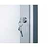 Aluminum showcase with leaf door with the gas spring 140 x100 x 6 cm