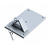 Beach volleyball base plate for Multi-Flex ground sleeve