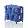 Plastic boxes cabinet size L, 136x76x129 cm