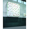 Electrically raisable climbing facility without overhang