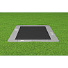 In-ground sports trampoline PRIMUS FLAT, 427 x 305 cm. The top-range in-ground sports trampoline with a safety net can be used b