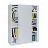 Equipment cabinet Type 6, sheet-steel sliding doors