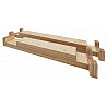 Benz connector for gymnastic benches
