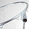 Basket ball rack, pivotally