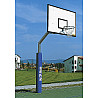 Basketball tubular steel mast plant, painted