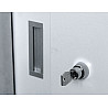 Equipment cabinet type 5, sheet-steel sliding doors
