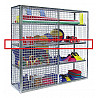 Wire mesh inlay floor