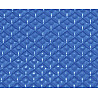 Cover for gym mats blue with Velcro