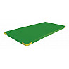 Cover for gym mats green with Velcro