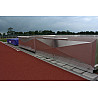 Movable cover for pole vault and high jump mats