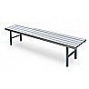 Cloakroom bench Aluminum Type D