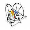 Aluminum reel for floating lines