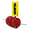 Lane number for wave killer line