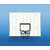 Basketball aluminum backboard