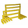 Soft training hurdles set