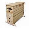 Vaulting box 5-piece with recesses