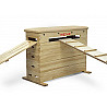 Vaulting box 4 pieces with special recesses