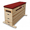 Vaulting box 4 pieces with special recesses