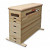 Vaulting box 6 pieces with special recesses