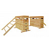 BENZ vaulting box complete set Maxi (solid wood)