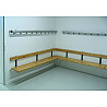 Cloakroom bench Type G