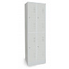 Large-locker, 4 subjects, 2 one above the other