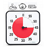 Time Timer medium having signal (19 x 19 cm)