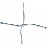 Youth soccer goal net, polypropylene, 4mm white, 1.0 / 1.0 m goal depth