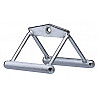 Parallel handle for fitness machines