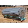 Roll mat, 6 x 2 m, königsblau