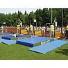 Pole vault exercise bar