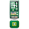 Cederroth first aid station with additional equipment for burns
