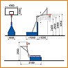 Transportable basketball unit MicroShot 770