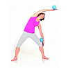 Training ball Redondo ball mini, Togu, blue, set of 2