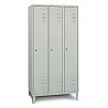 Wardrobe, with feet, 3 compartments