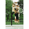 Basketball single-column system