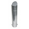 Ground sleeve for barrier support tube