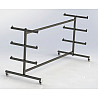 Transport trolley for 6 gymnastic benches
