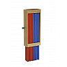 Gymnastics rod storage device