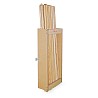 Gymnastics rod storage device