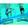 Underwater trampoline for Aqua Fitness