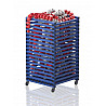 Plastic trolley for water separation lines (W x H x D) 80 x 150 x 80 cm
