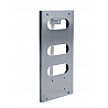 Basketball practice facility height adjustable