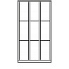 EVOLO box locker with 9 compartments