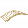 Curved ladder for vaulting boxes
