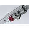 Base carriage for aluminum T rail system