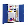 System wood equipment cabinet type B 120 x 190 x 51 cm