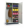 System wood equipment cabinet type F 120 x 190 x 51 cm