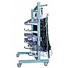 Trolley for net posts and nets