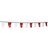Flag line for swimming back float system 